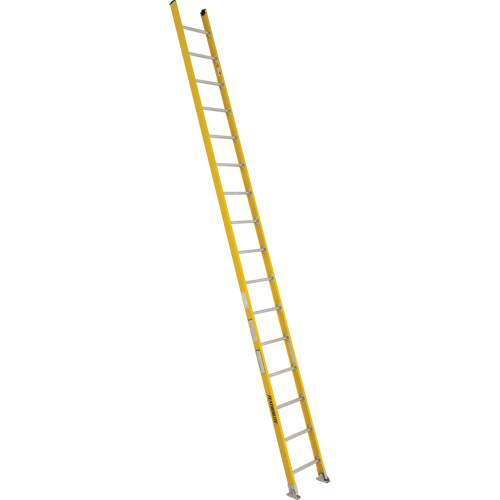 Industrial Extra Heavy-Duty Straight Ladders (5600 Series), 16', Fibreglass, 375 lbs., CSA Grade 1AA O-Max