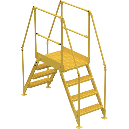 &eacute;chelles de liaison, 79 " Port&eacute;e hors tout, 40" ha x 36" p, 24" Largeur de la marche O-Max