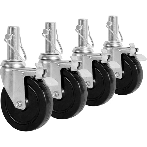 Set of Casters for Scaffolding O-Max