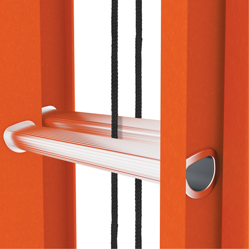 BuildMan&reg; Extension Ladder, 300 lbs. Cap., 36' H, Grade 1A O-Max