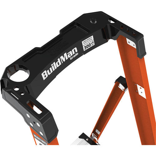 Safespace Platform Step Ladder, 2', 300 lbs. Cap. O-Max