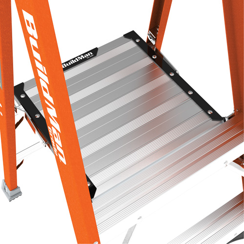 Safespace Platform Step Ladder, 2', 300 lbs. Cap. O-Max
