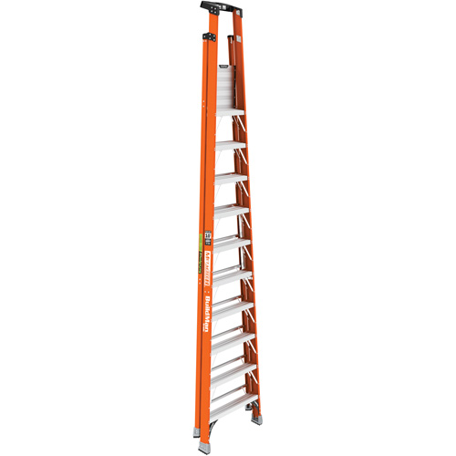 Safespace Platform Step Ladder, 10', 300 lbs. Cap. O-Max