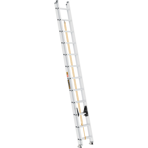 Jobsite Series Extension Ladder, 225 lbs. Cap., 24' H, Grade 2 O-Max