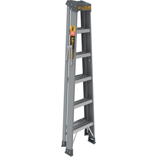 Step Ladder, 6', Fibreglass, 225 lbs. Capacity, Type 2 O-Max