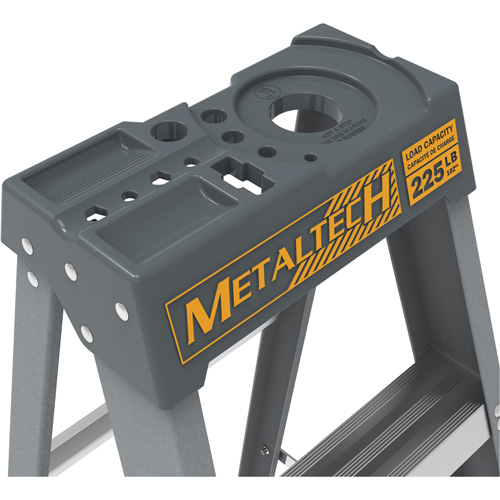 Step Ladder, 6', Fibreglass, 225 lbs. Capacity, Type 2 O-Max