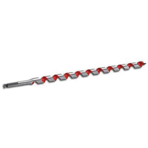 Ship Auger Drill Bit, 7/8" Diameter, 15" Flute, 7/16" Hex Shank O-Max