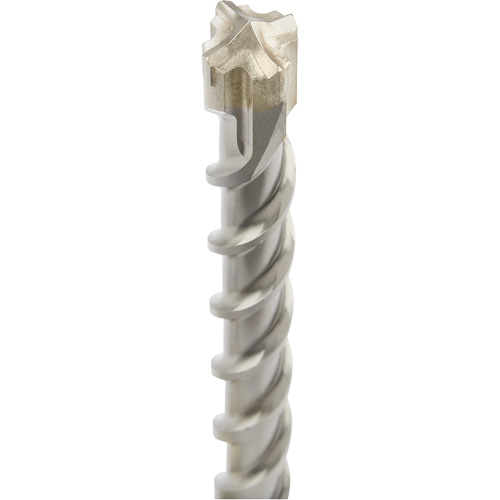M&egrave;che de perceuse &agrave; percussion &agrave; quatre cannelures SDS-Plus MX4 , 1-1/8", Tige SDS-Plus, Carbure O-Max