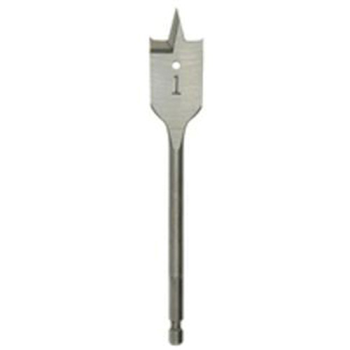 M&egrave;che plate, Diam&egrave;tre de 7/16", Tige 1/4" hex, Longeur de 6" O-Max