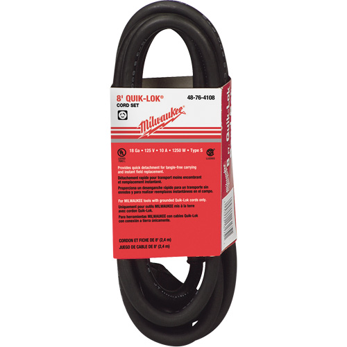 Quik-Lok&reg; Cord with Twist Style Plug O-Max