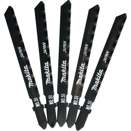 Jig Saw Blade, High Speed Steel, T-Shank, 3-1/2" L, 24 TPI O-Max