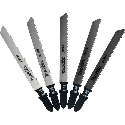 Jig Saw Blade, High-Carbon Steel, 3-17/32" L, 12 TPI O-Max