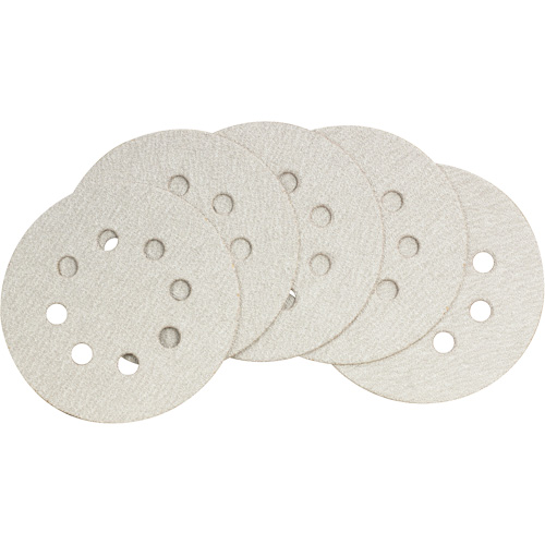 Random Orbit Sander Abrasive Sandpaper - 50-Pack, 5" Dia., 60 Grit O-Max