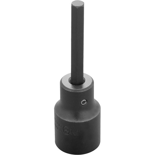 Embout &agrave; ins&eacute;rer, Hexagonale, 6 mm x 3-1/4" lo, Prise 1/2" O-Max