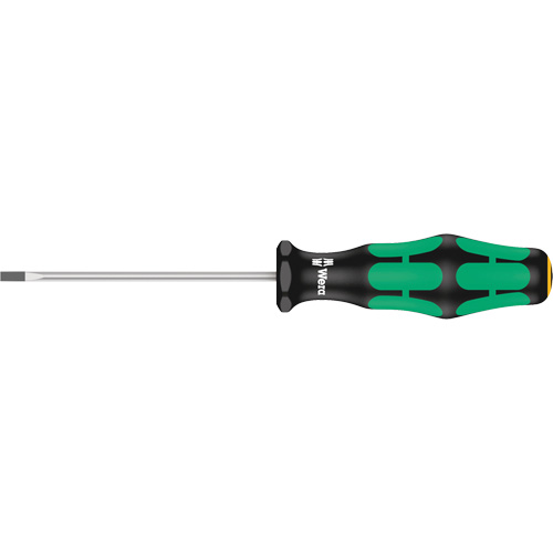 Tournevis pour vis &agrave; fente, Tige de 3/32", Ronde, 5-11/16" lo, Prise en Plastique O-Max