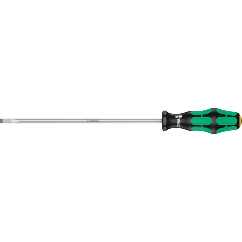 Tournevis pour vis &agrave; fente, Tige de 1/4", Ronde, 12" lo, Prise en Plastique O-Max