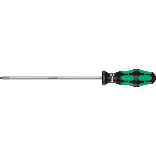 Phillips Screwdriver, #2, 12" L, Plastic Handle O-Max
