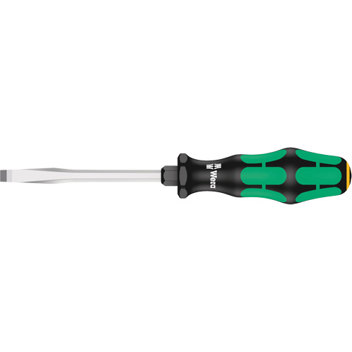 Tournevis pour vis &agrave; fente, 1,0 mm, 7-13/16" lo, Prise Plastique O-Max