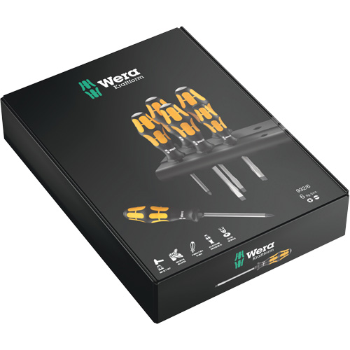 Series 900 Screwdriver set Chiseldriver & Rack, 6 Pcs. O-Max