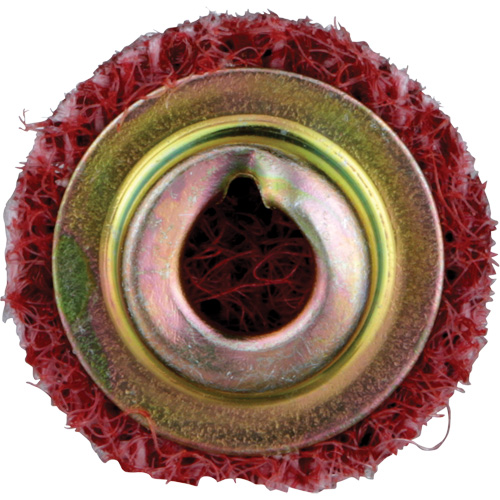 Disque de conditionnement de surface &agrave; remplacement rapide Standard Abrasives, 3/4" dia., Grain Moyen, Oxyde d'aluminium O-Max
