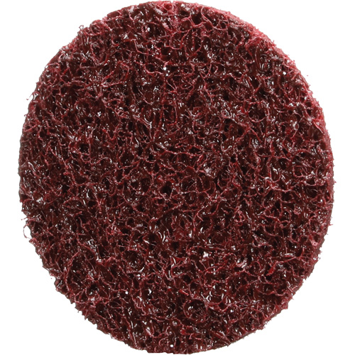 Disque de conditionnement de surface &agrave; remplacement rapide Standard Abrasives, 2" dia., Grain Moyen, Oxyde d'aluminium O-Max