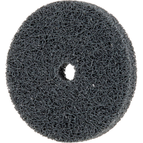 Standard Abrasives 500 Series Soft Density Unitized Wheels, 2" x 1/4", 1/4" Arbor, Fine Grit, Silicon Carbide O-Max
