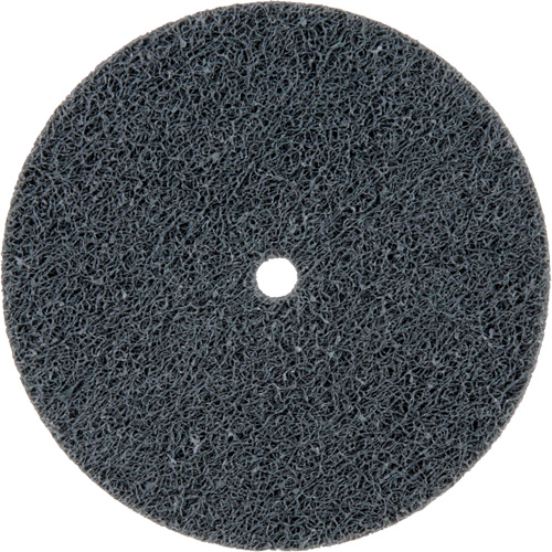 Meule homog&egrave;ne &agrave; faible densit&eacute; de s&eacute;rie 500 Standard Abrasives, 3" x 1/4", Arbre de 1/4", Grain de Fin, Carbure de silicium O-Max