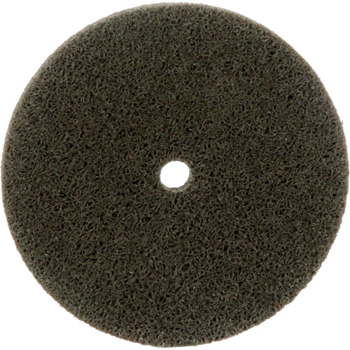 Standard Abrasives Unitized Wheel, 3" x 1/4", 1/4" Arbor, Fine Grit, Aluminum Oxide O-Max