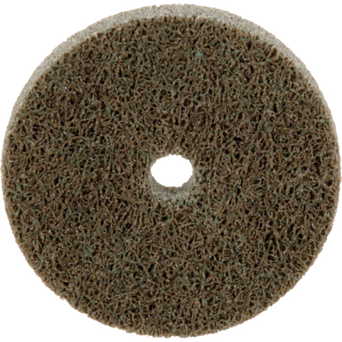 Disque unitaris&eacute; Standard Abrasives, 2" x 1/4", Arbre de 1/4", Grain de Moyen, Oxyde d'aluminium O-Max