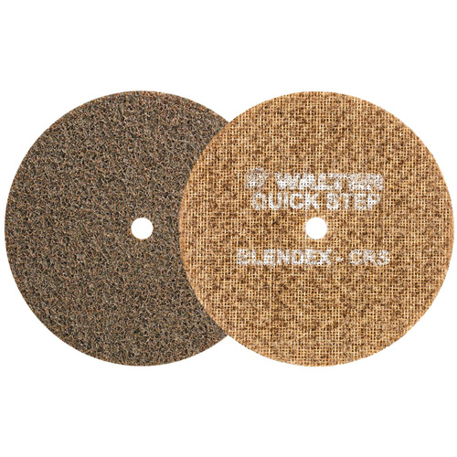 QUICK-STEP BLENDEX Surface Conditioning Disc, 5" Dia., Coarse Grit, Aluminum Oxide O-Max