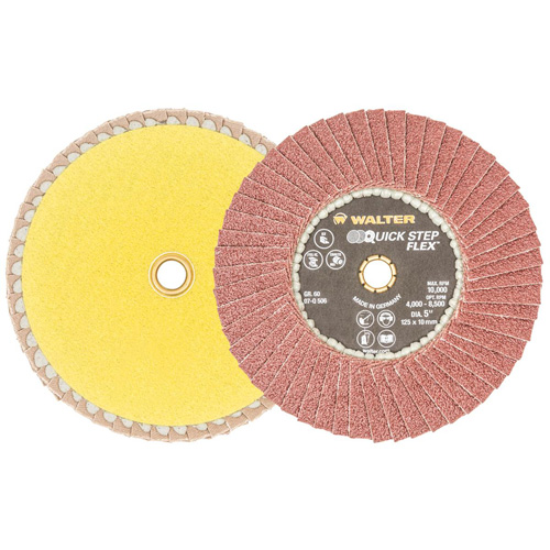 QUICK-STEP FLEX, 5" x Type 29, 60 Grit, Aluminum Oxide O-Max