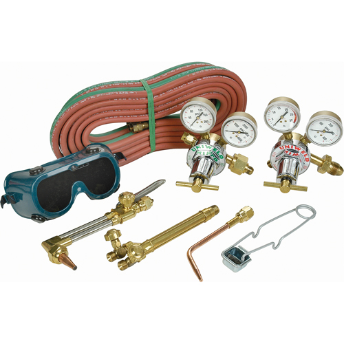 Uniweld&reg; All American&reg; Gas Welding Outfit, 1/2" Cut O-Max