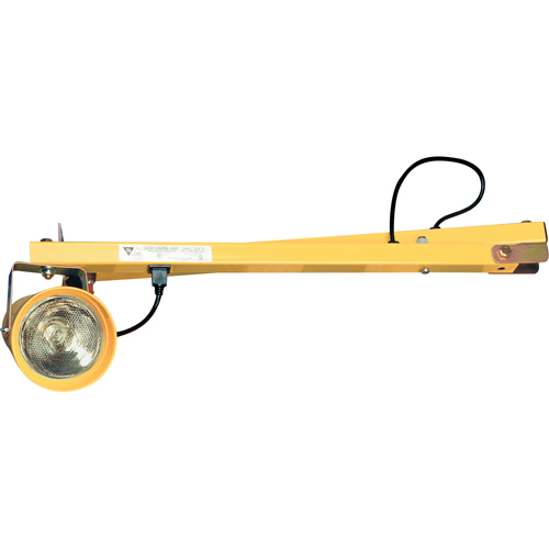 Dock Lights, 60" Arm, Incandescent Lamp, Polycarbonate O-Max