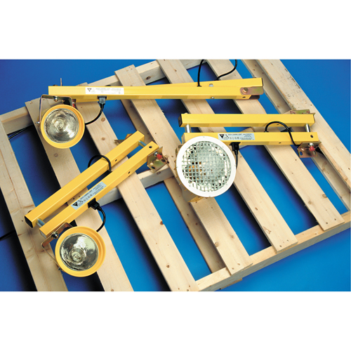 Dock Lights, 60" Arm, Incandescent Lamp, Metal O-Max