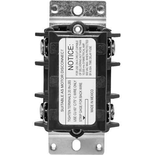 Single Phase Double Pole Disconnect Switch O-Max