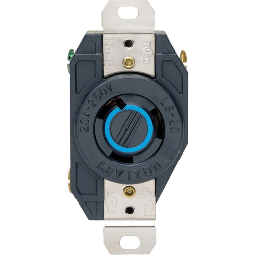 Industrial Grade Flush Mount Locking Receptacle O-Max