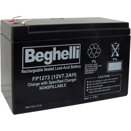 Sealed Lead Acid Batteries, 12 V, 7.2 Ah O-Max