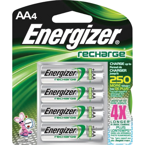 Rechargeable NiMH Batteries, AA, 1.2 V O-Max