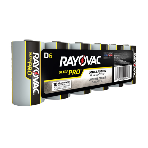Ultra PRO Industrial Batteries, D, 1.5 V O-Max