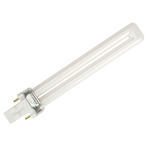 Ampoule fluorescente compacte Dulux, 800, 13 W, 4100 K, Base GX23, 12 000 h O-Max