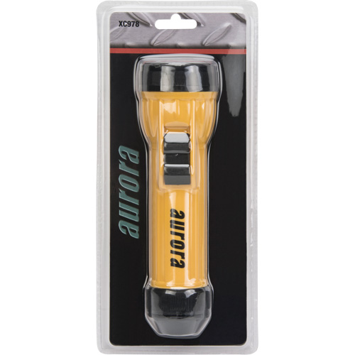 Lampe de poche AFL100, DEL, 35 lumens, Piles D O-Max