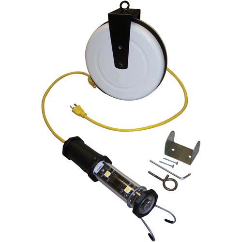 Heavy-Duty LED Work Lights and Cord Reels O-Max