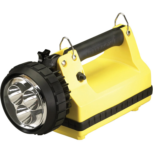 Lanterne E-Spot LiteBox, DEL, 540 lumens, 7 hres de fonctionnement, piles Rechargeable, Compris O-Max