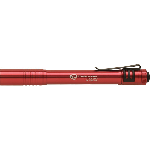 Stylus Pro&reg; Pen Light, LED, 100 Lumens, Aluminum Body, AAA Batteries, Included O-Max