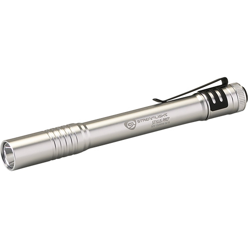 Lampe stylo Stylus Pro, DEL, 100 lumens, Corps en Aluminium, piles AAA, Compris O-Max
