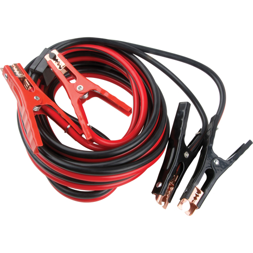 Booster Cables, 4 AWG, 400 Amps, 20' Cable O-Max