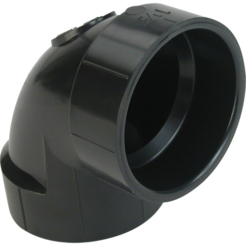 Raccord en coude 90°, Noeud x noeud, Plastique, 1-1/4" O-Max
