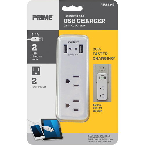 Prime&reg; USB Charger O-Max