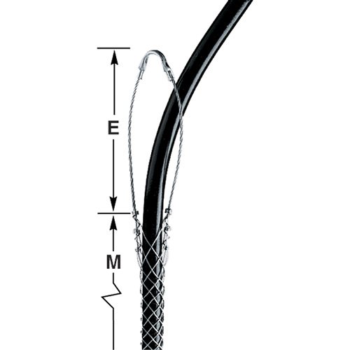 Tire-c&acirc;ble porteur &agrave; œillet simple O-Max