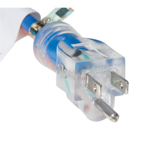 Cordon rallonge en caoutchouc TPE avec indicateur lumineux, Toutes saisons, SJEOW, AWG 14/3, 15 A, 3 prise(s), 25' O-Max